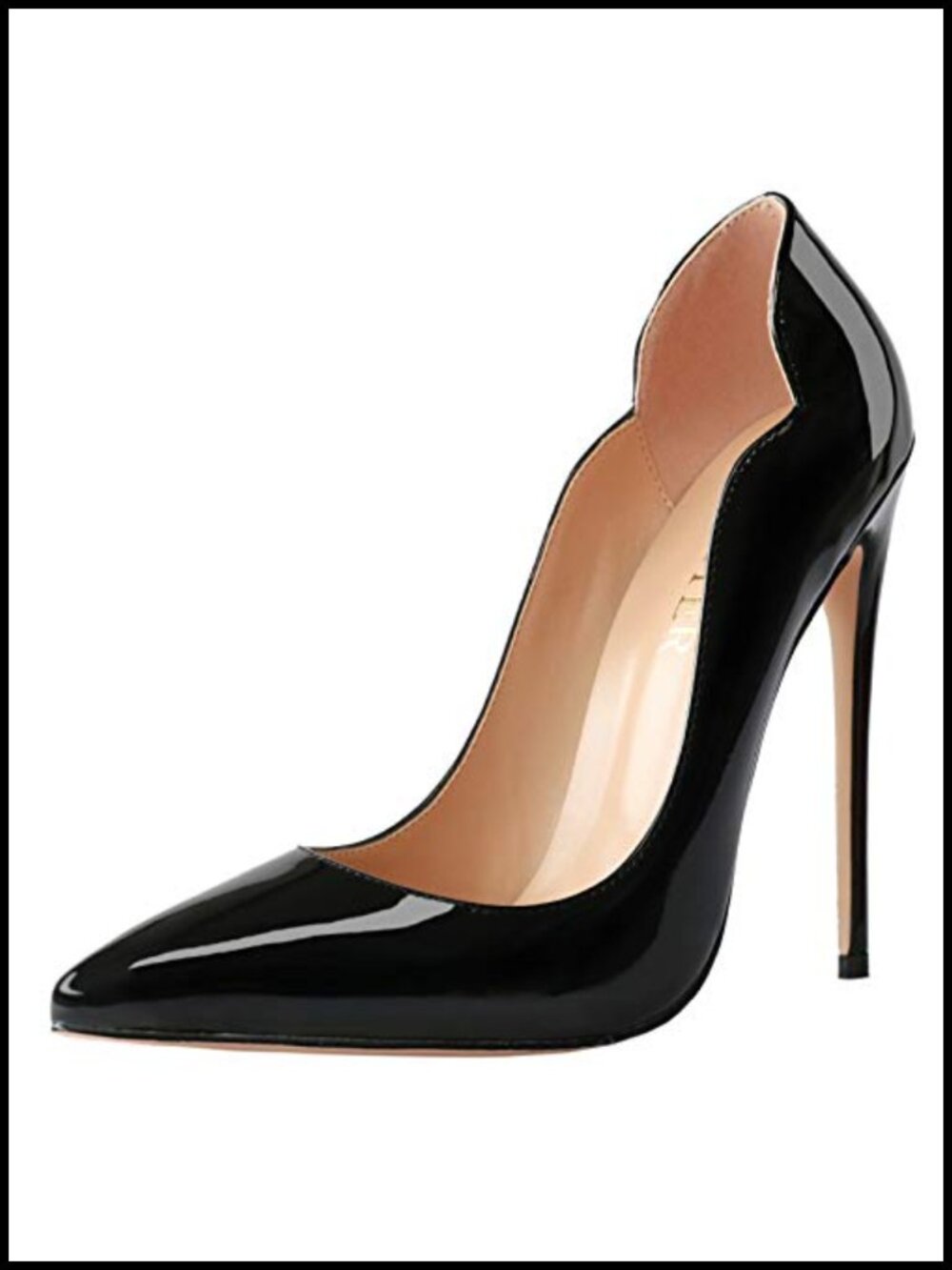 Women's 4.72 Inch Pumps Pointed Toe Stiletto Evening Dress Shoes